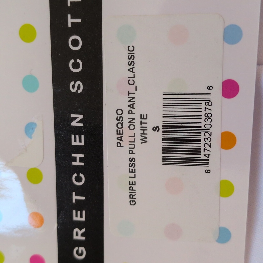 Gretchen Scott Gripe Less Pull On Pant White S - Picture 10 of 16